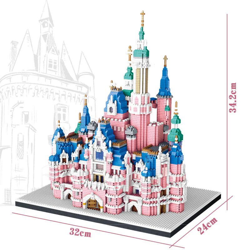 Plymagic Assembly Model - Fairy Tale Castle
