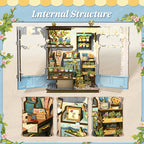 Plymagic DIY Mini House - Anna's Blue Blossom