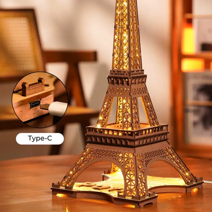Plymagic Assembly Model - Eiffel Tower
