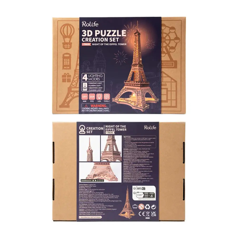Plymagic Assembly Model - Eiffel Tower