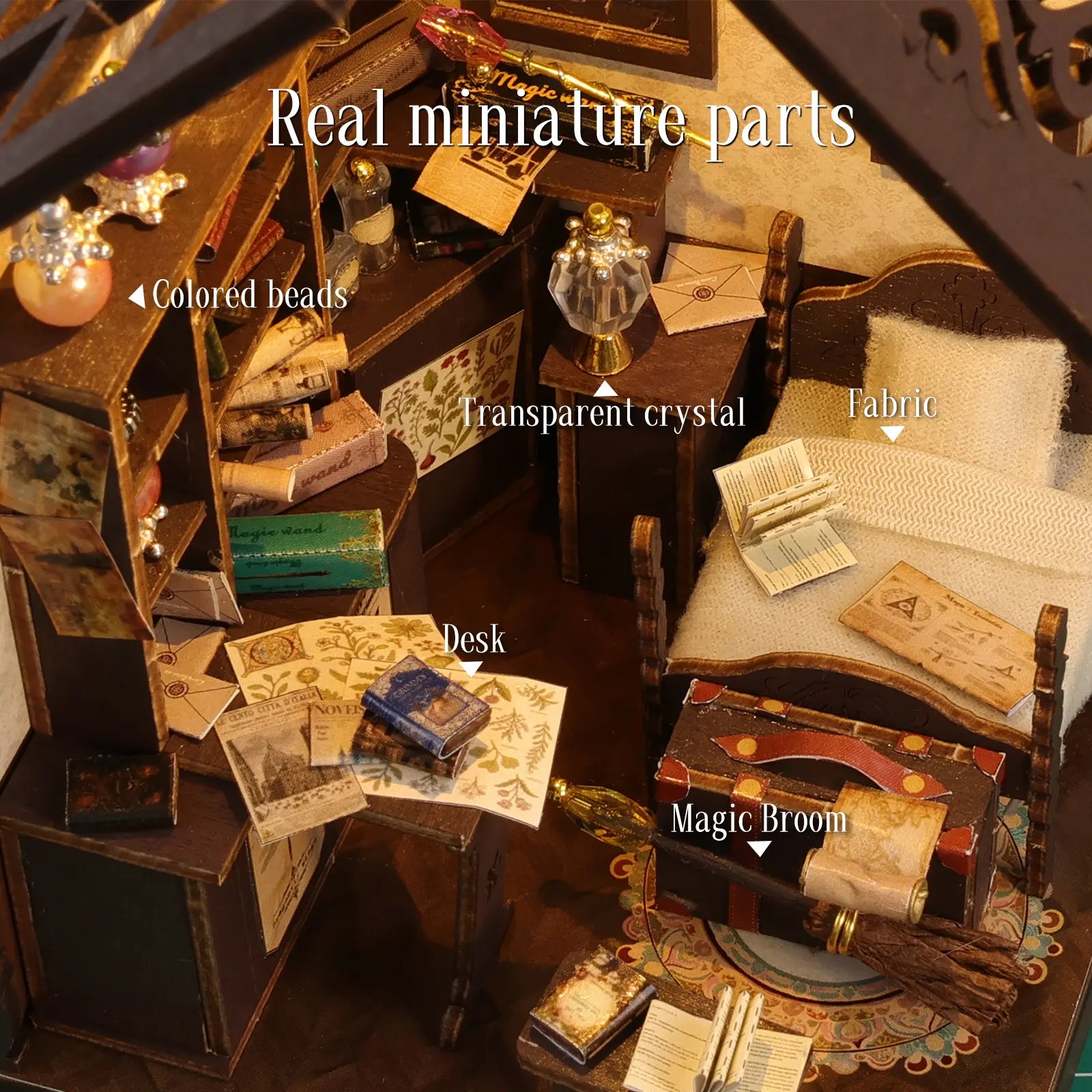 Plymagic DIY Book Nook -  Magic Bookshelf Series