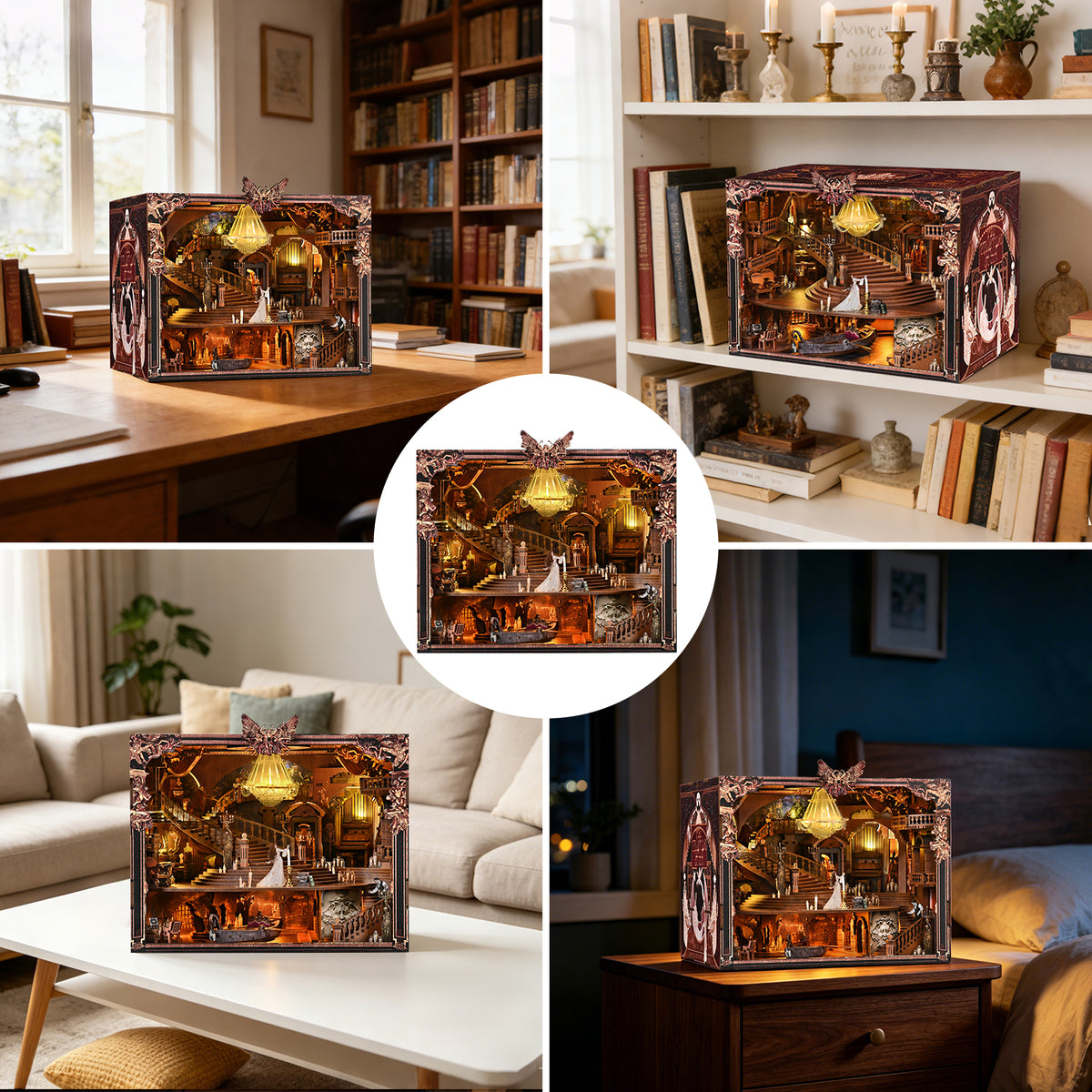 Plymagic DIY Book Nook - The Phantom of the Opera MAX