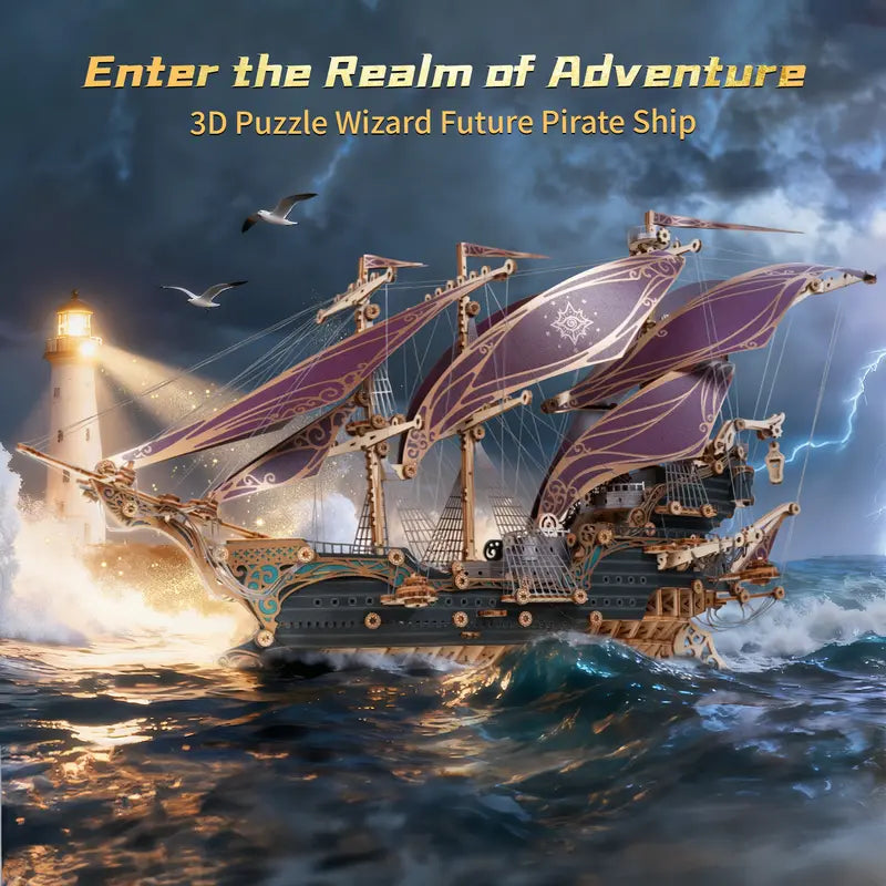 Plymagic Assembly Model - Pirate Ship