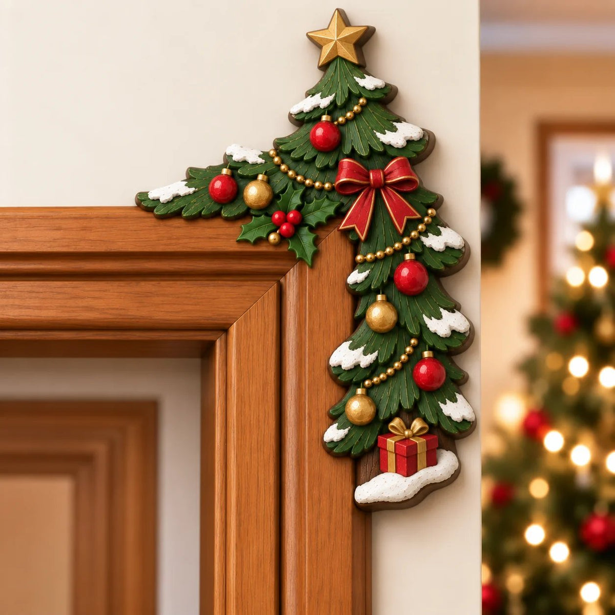 🎅Christmas Peekaboo Door Frame Corner Decor