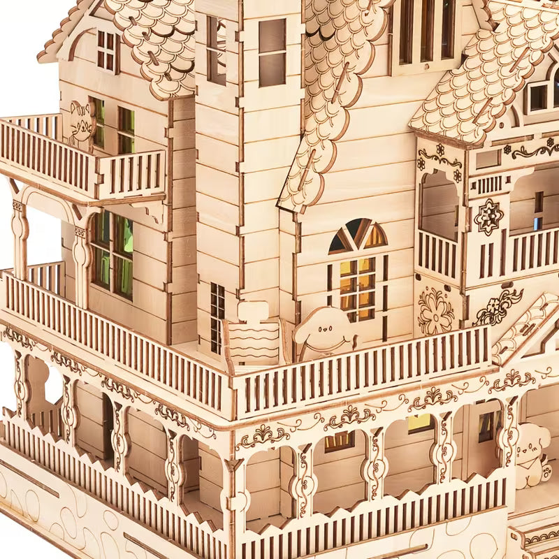 Plymagic Assembly Model - Cozy Garden Villa