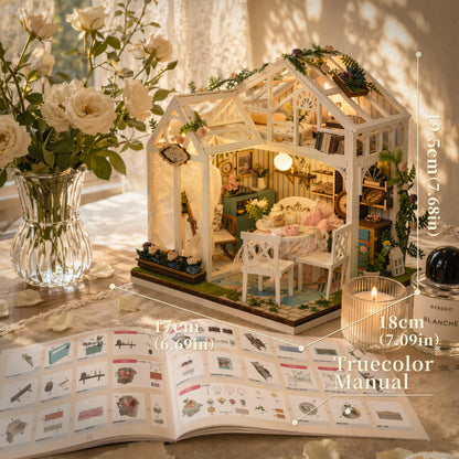 Plymagic DIY Mini House - Floral Retreat
