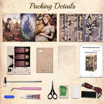 Plymagic DIY Book Nook - Sleeping Beauty