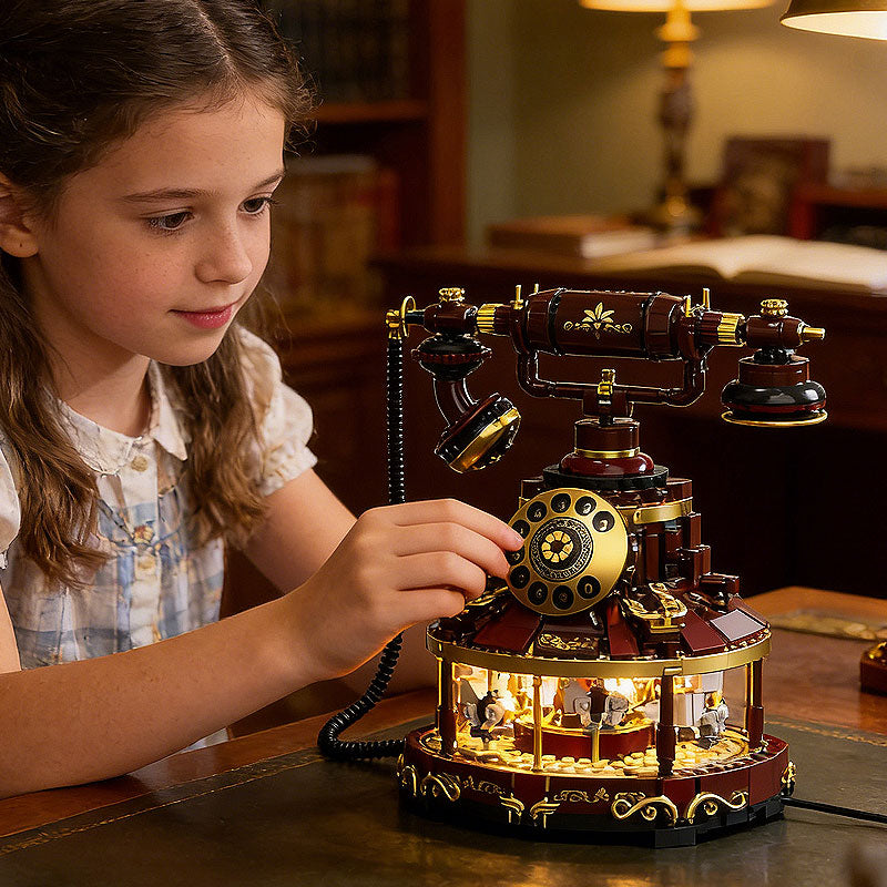 Plymagic Assembly Model - Vintage telephone carousel