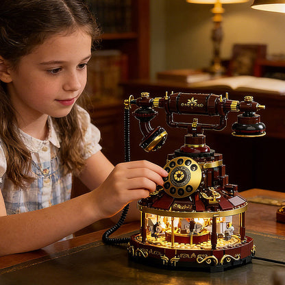 Plymagic Assembly Model - Vintage telephone carousel