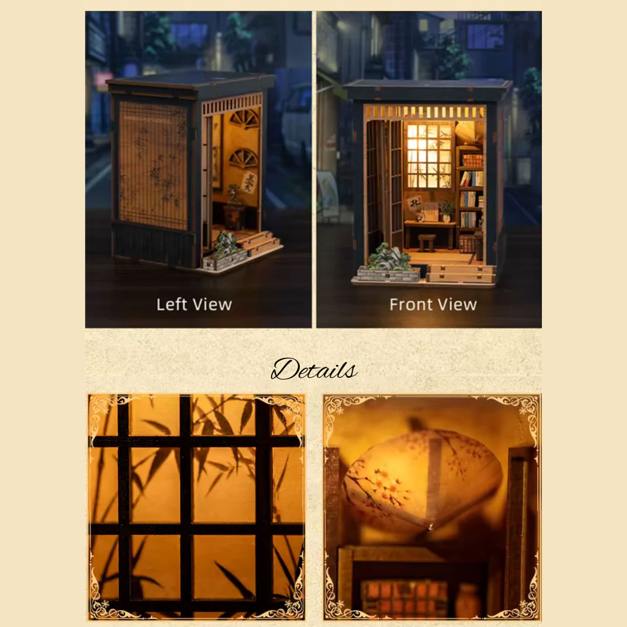 Plymagic DIY Book Nook - Bonsai Zen Alcove