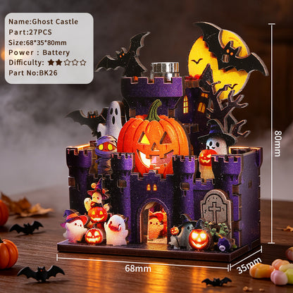 Plymagic DIY Fridge Magnets - Christmas & Halloween Series
