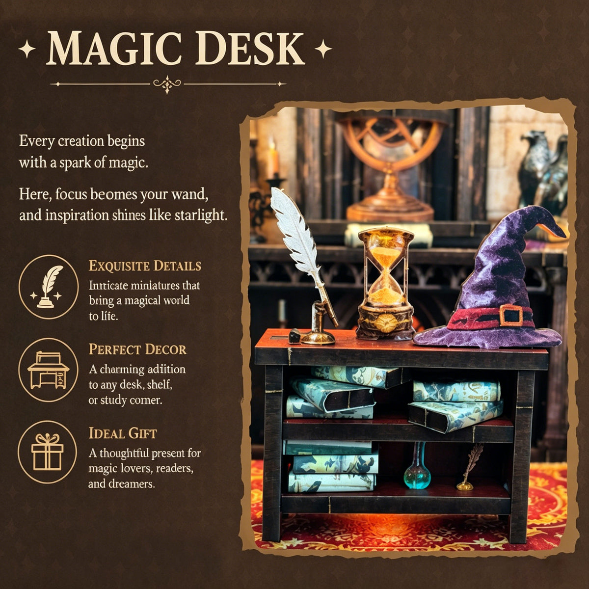 Plymagic DIY Mini House - Gothic Magic House