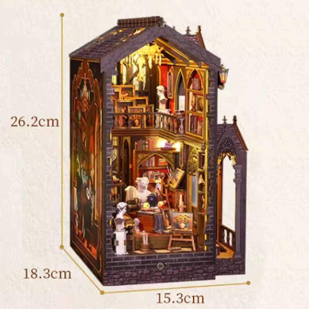 Plymagic DIY Book Nook - Retro Art Studio