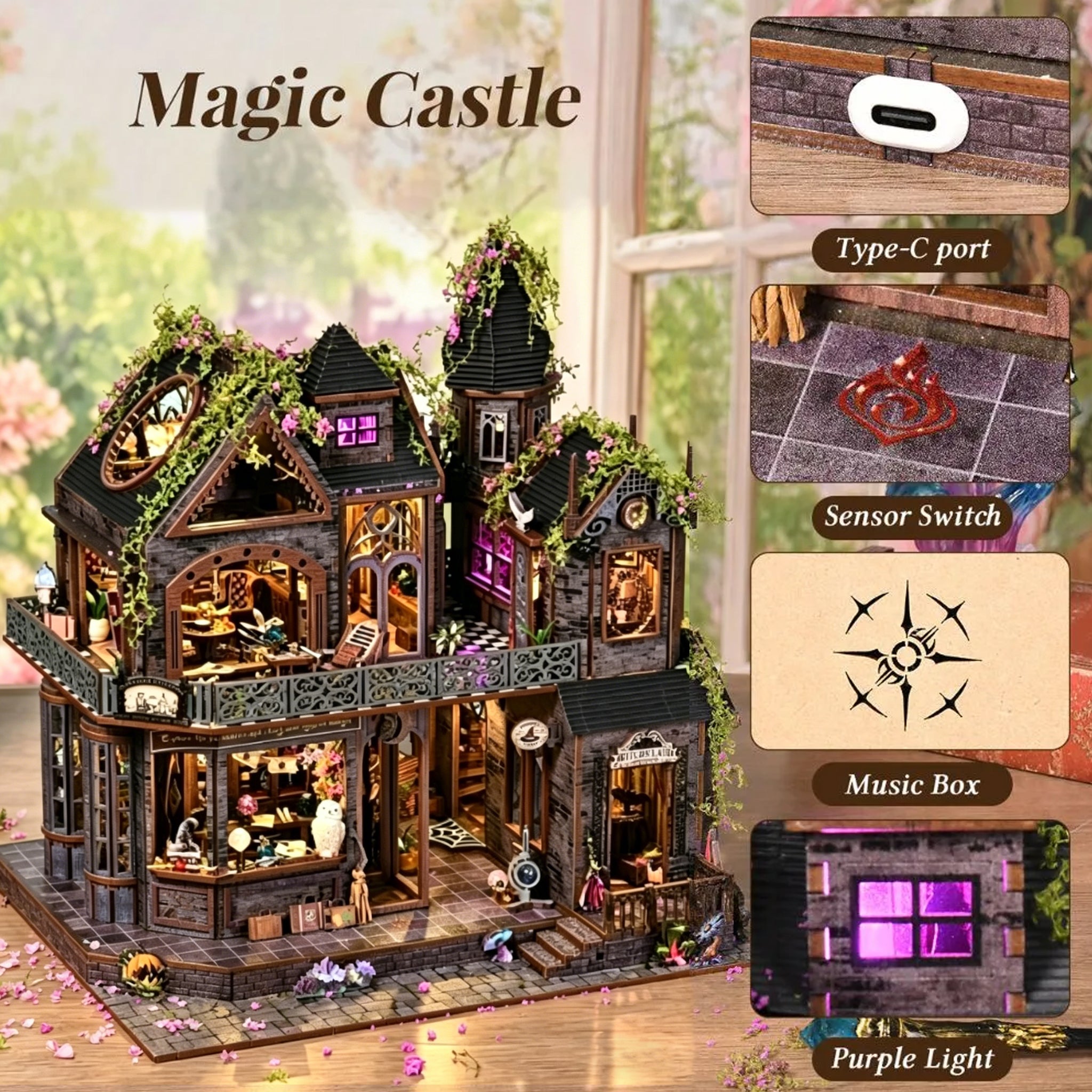 Plymagic Assembly Model - Magic Castle