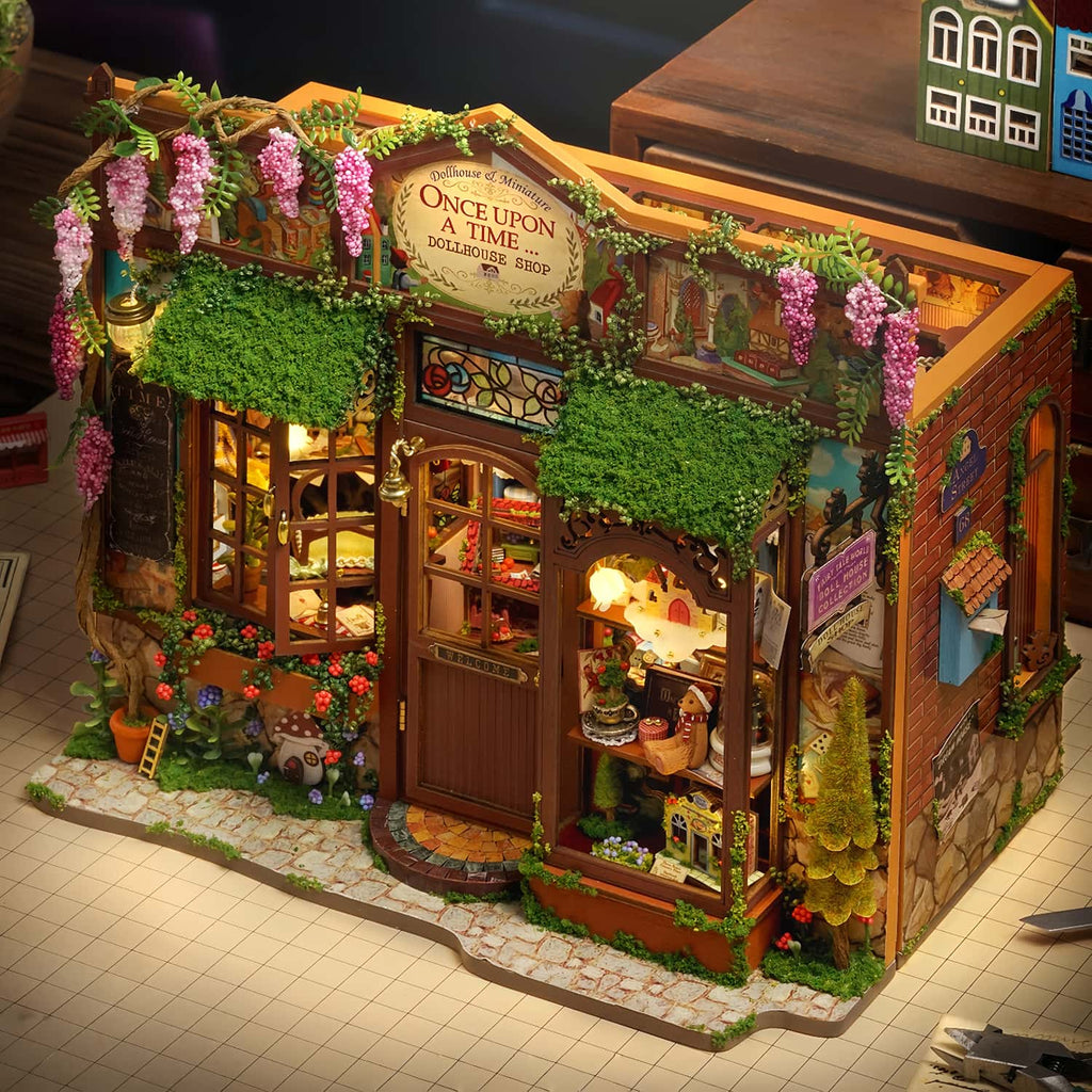 Plymagic DIY Mini House - Once Upon A Time Dollhouse Shop