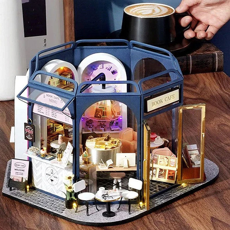 Plymagic DIY Mini House - Modern Cafe Lounge