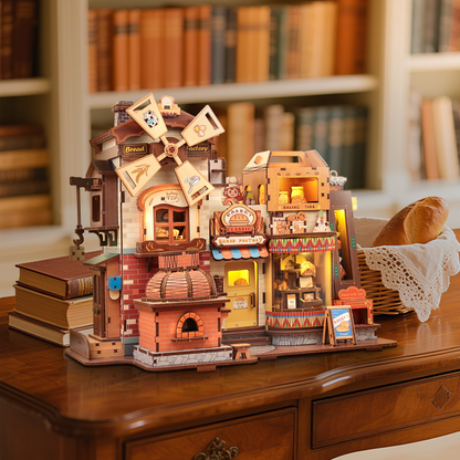 Plymagic DIY Mini House - Bread Factory
