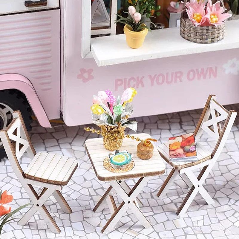 Plymagic DIY Mini House - Flower Truck