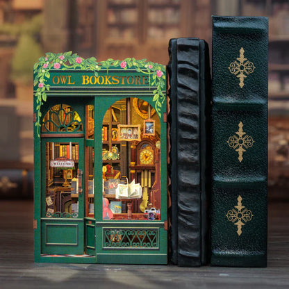 Plymagic DIY Book Nook -  Owl Bookstore