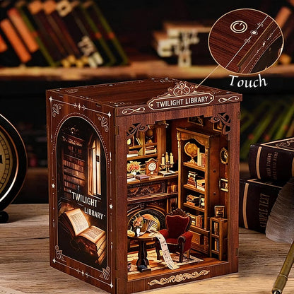 Plymagic DIY Book Nook - Oak Hearth Reading Room