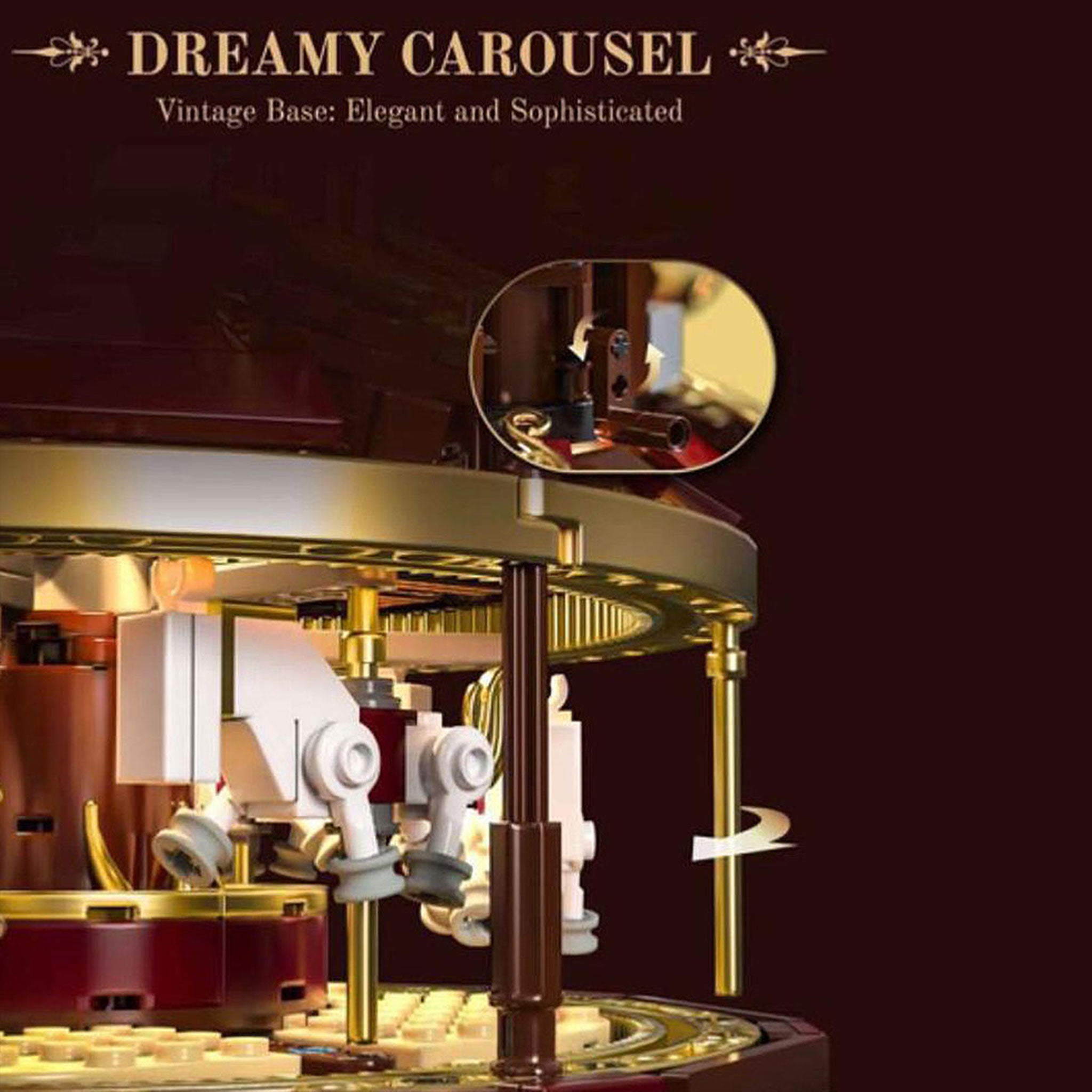 Plymagic Assembly Model - Vintage telephone carousel