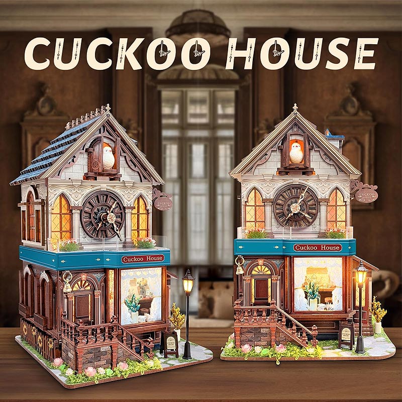 Plymagic DIY Mini House - Cuckoo Clock House