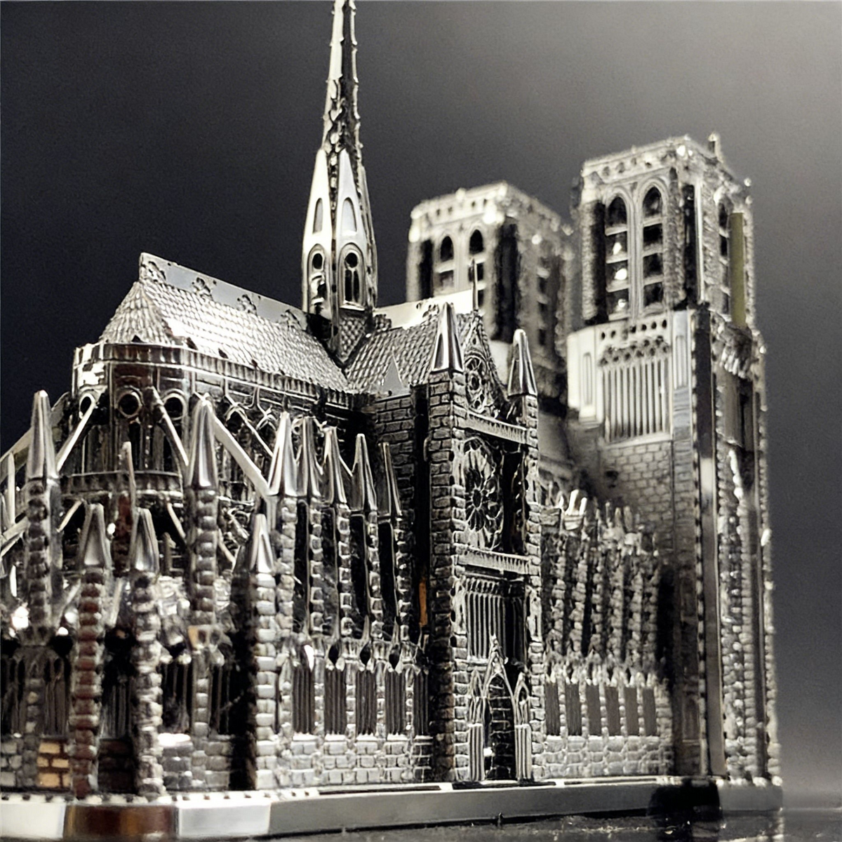 Plymagic Assembly Model - Notre Dame de Paris(Metal version)