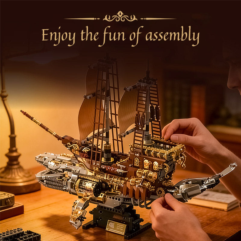 Plymagic Assembly Model - Whale Ship
