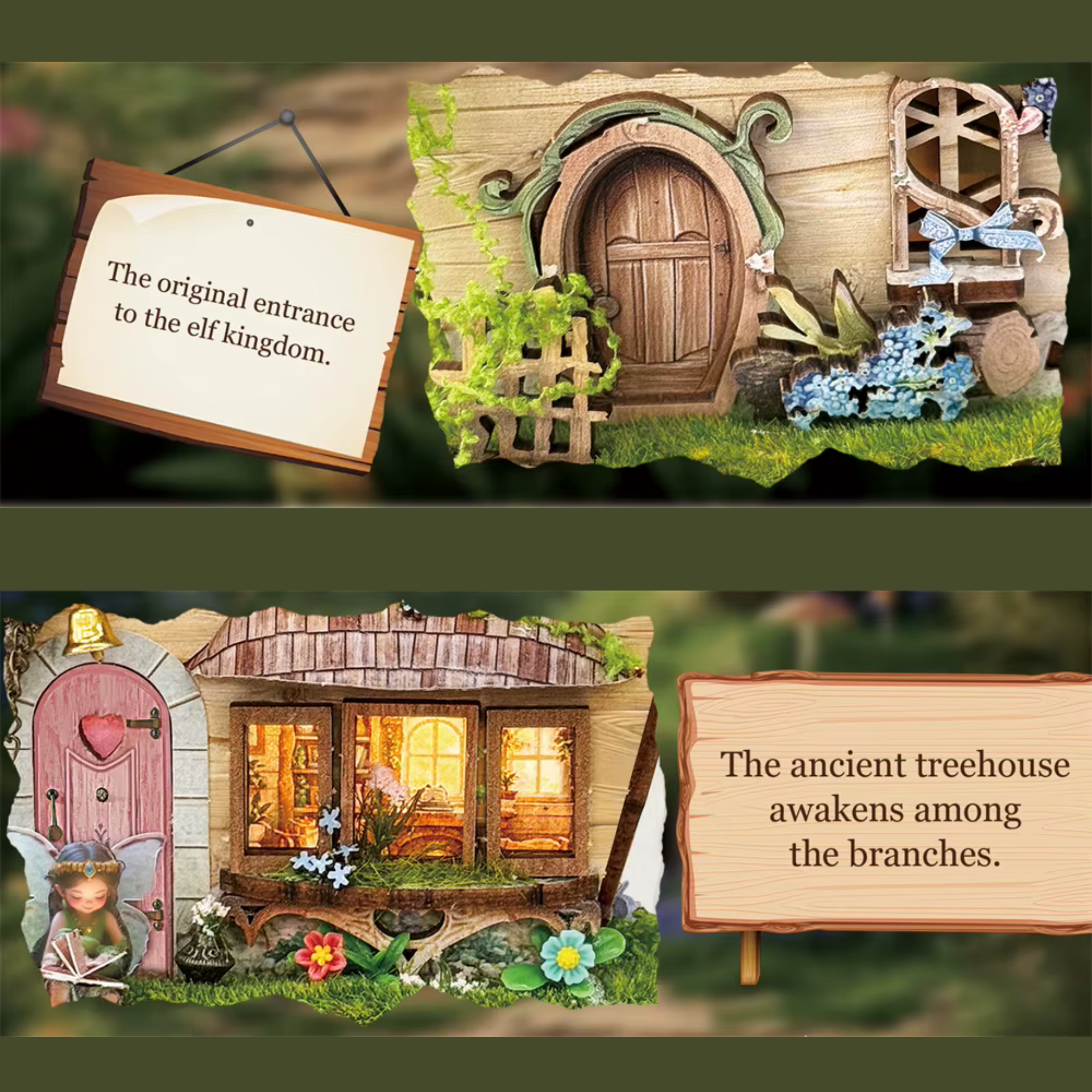 Plymagic DIY Mini House - Bramblebrook Treehouse