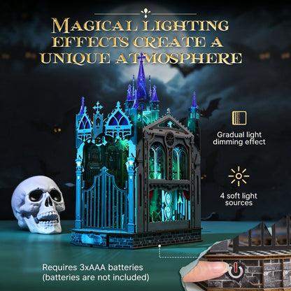 Plymagic DIY Book Nook -  Gothic Castle