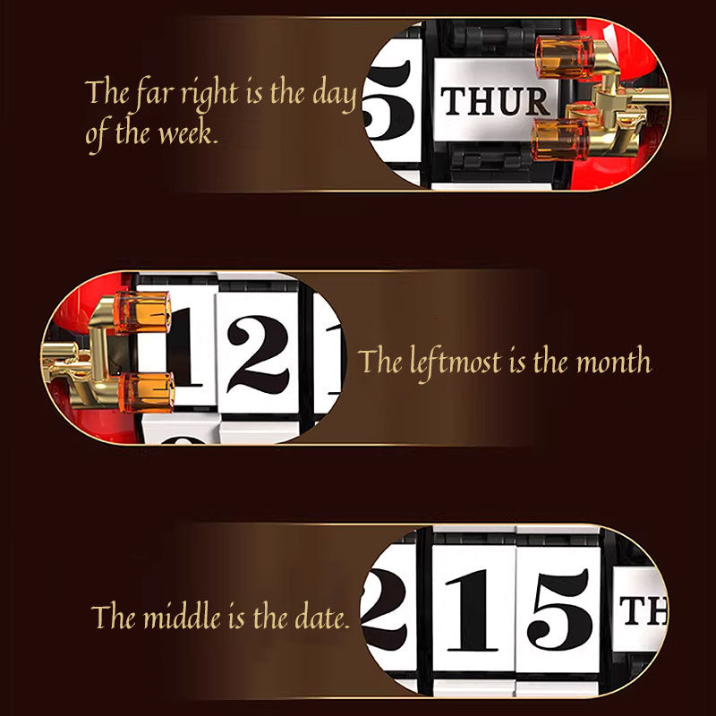 Plymagic Assembly Model - European Retro Style Calendar