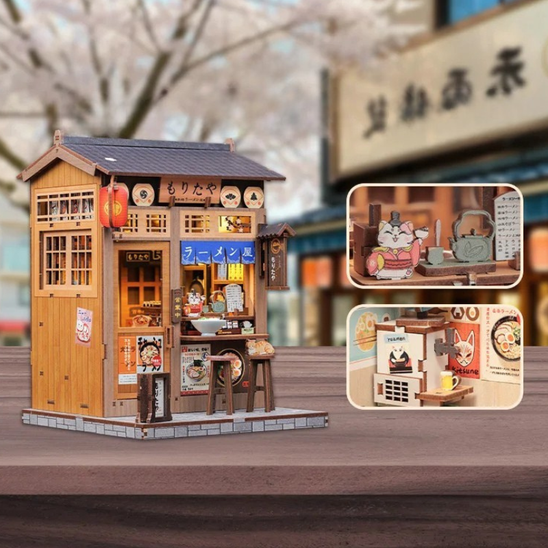 Plymagic DIY Book Nook - Japan Ramen Shop