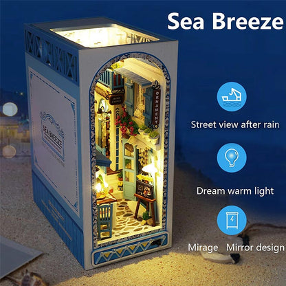Plymagic DIY Book Nook - Sea Breeze Mediterranean Street