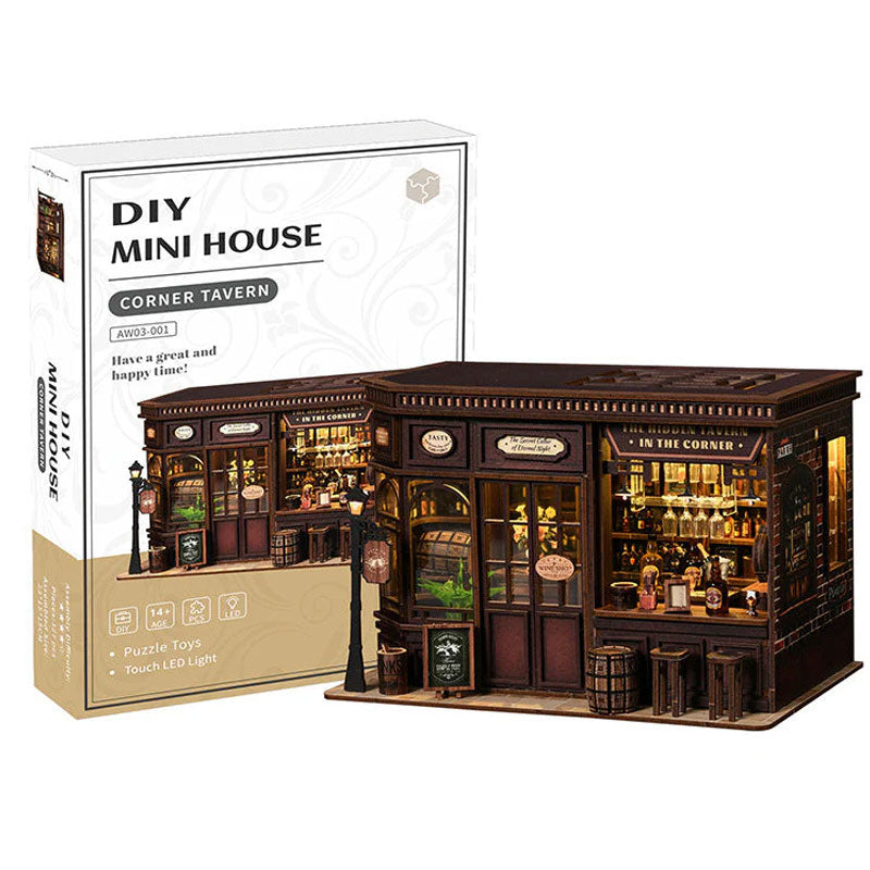 Plymagic Corner Bistro DIY Bookend Cottage
