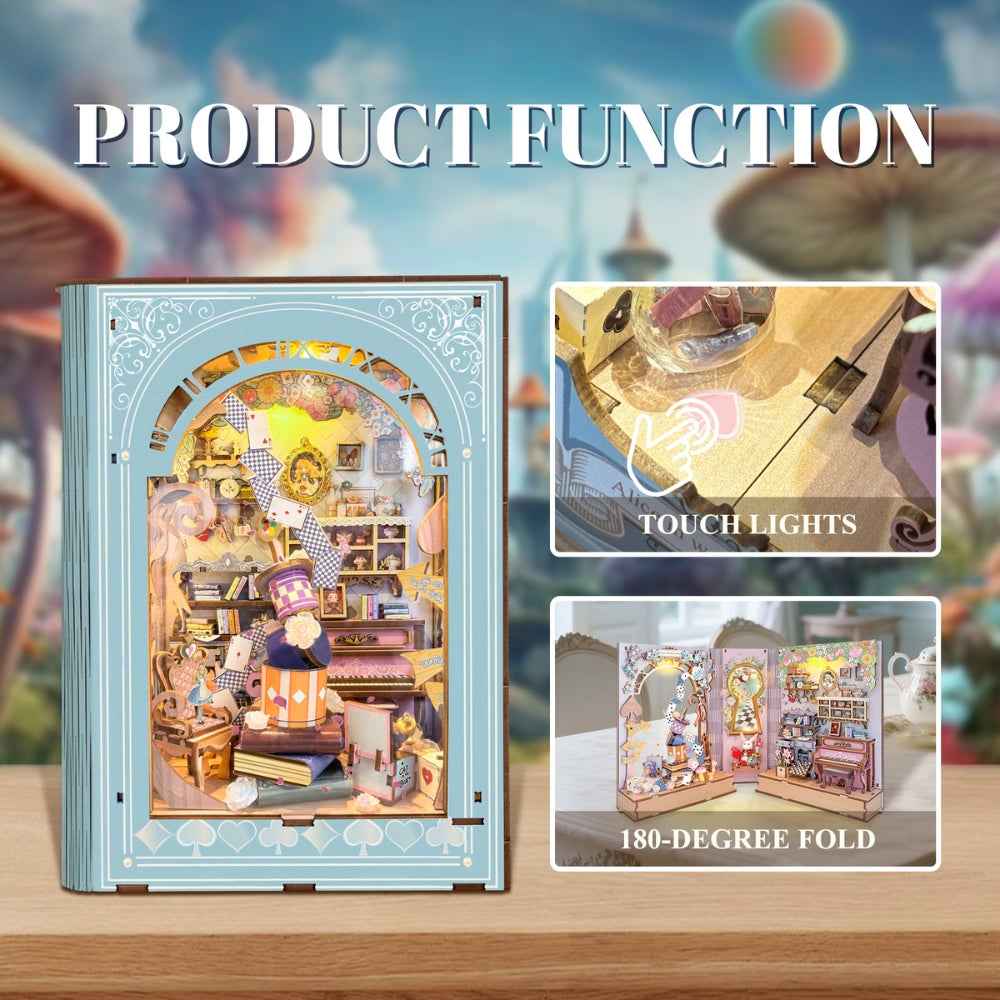 Plymagic DIY Book Nook - Alice's Tea Party Diary