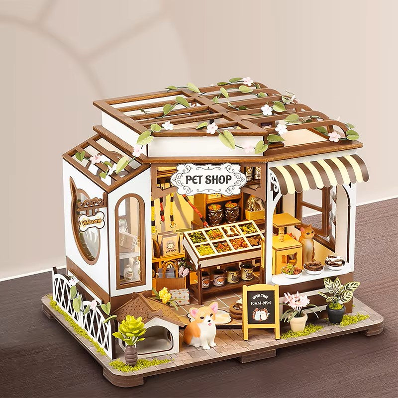 Plymagic DIY Mini House - Pet Shop