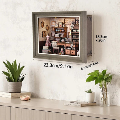 Plymagic DIY Framed Miniature - Vintage Sewing Shop