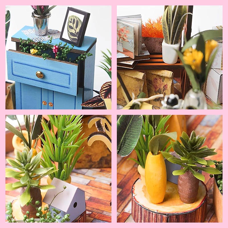 Plymagic DIY Mini House - Greenhouse