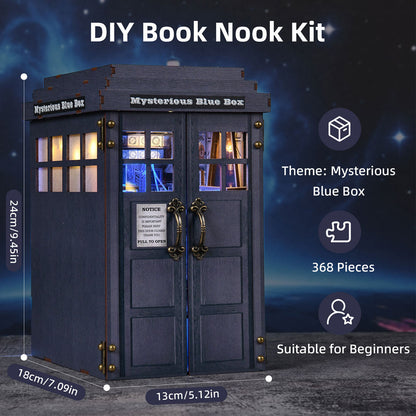 Plymagic DIY Book Nook -  Mysterious Blue Box