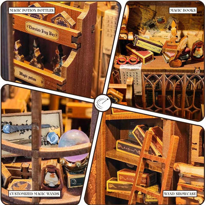 Plymagic DIY Book Nook - Magic Wand Shop