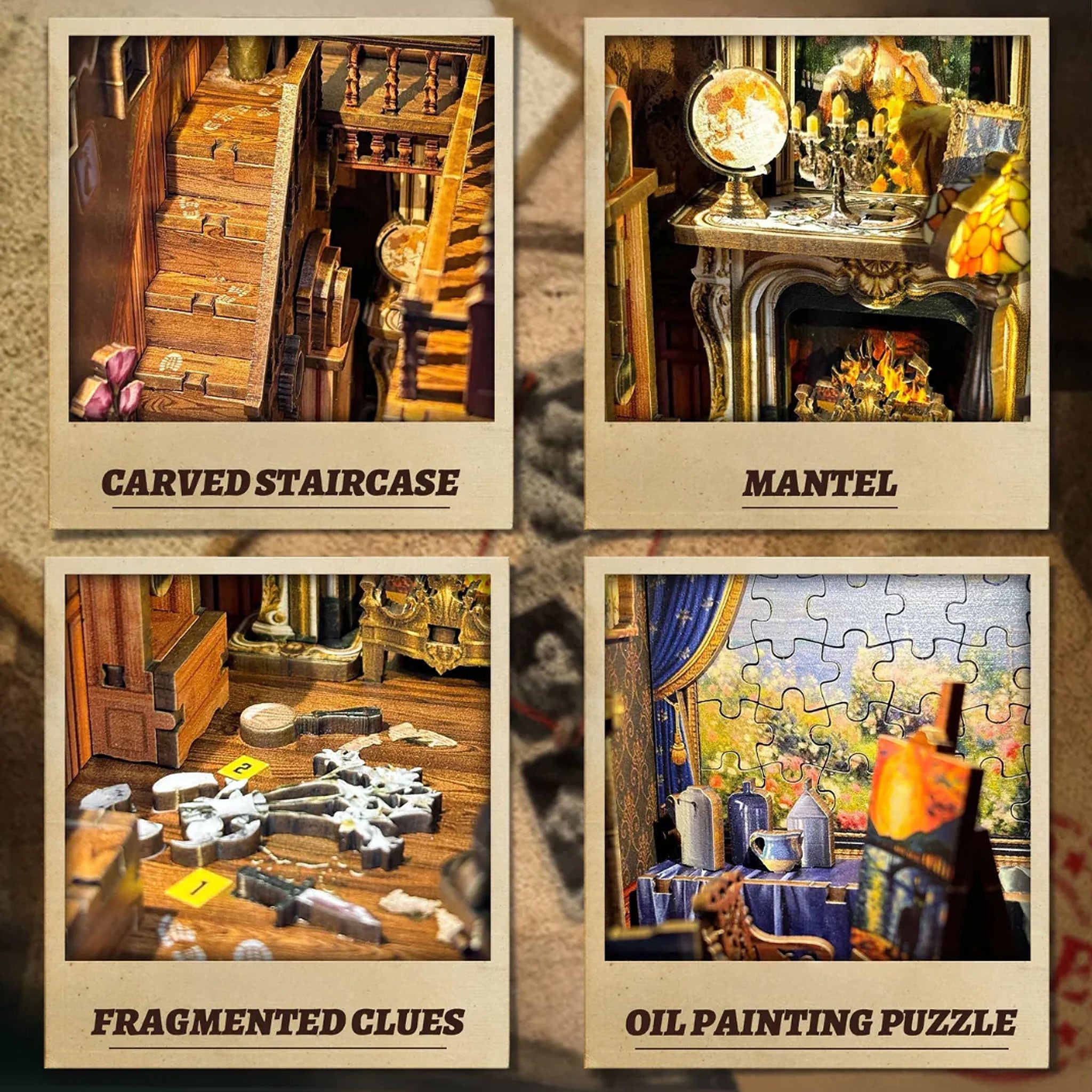 Plymagic DIY Book Nook - Mysterious Mansion