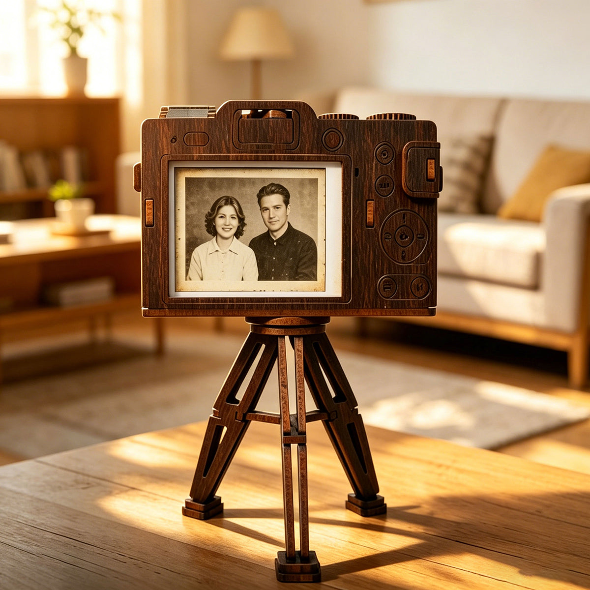 Plymagic Assembly Model - Retro Camera Puzzle (and Photo Album)