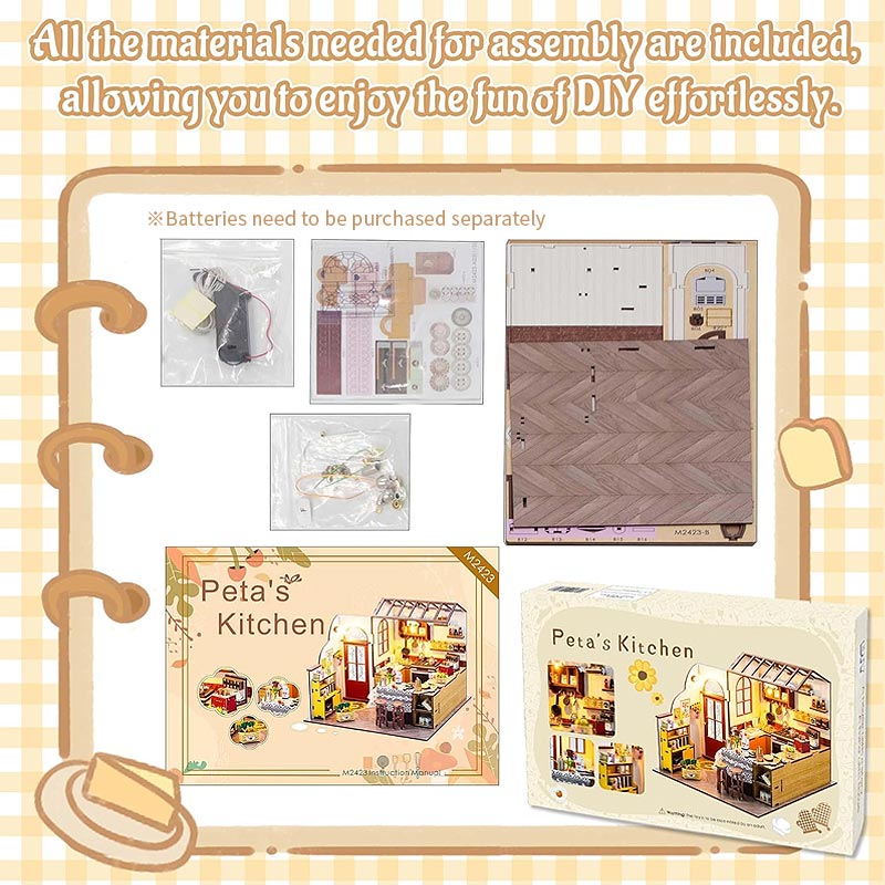 Plymagic DIY Mini House - Family Kitchen