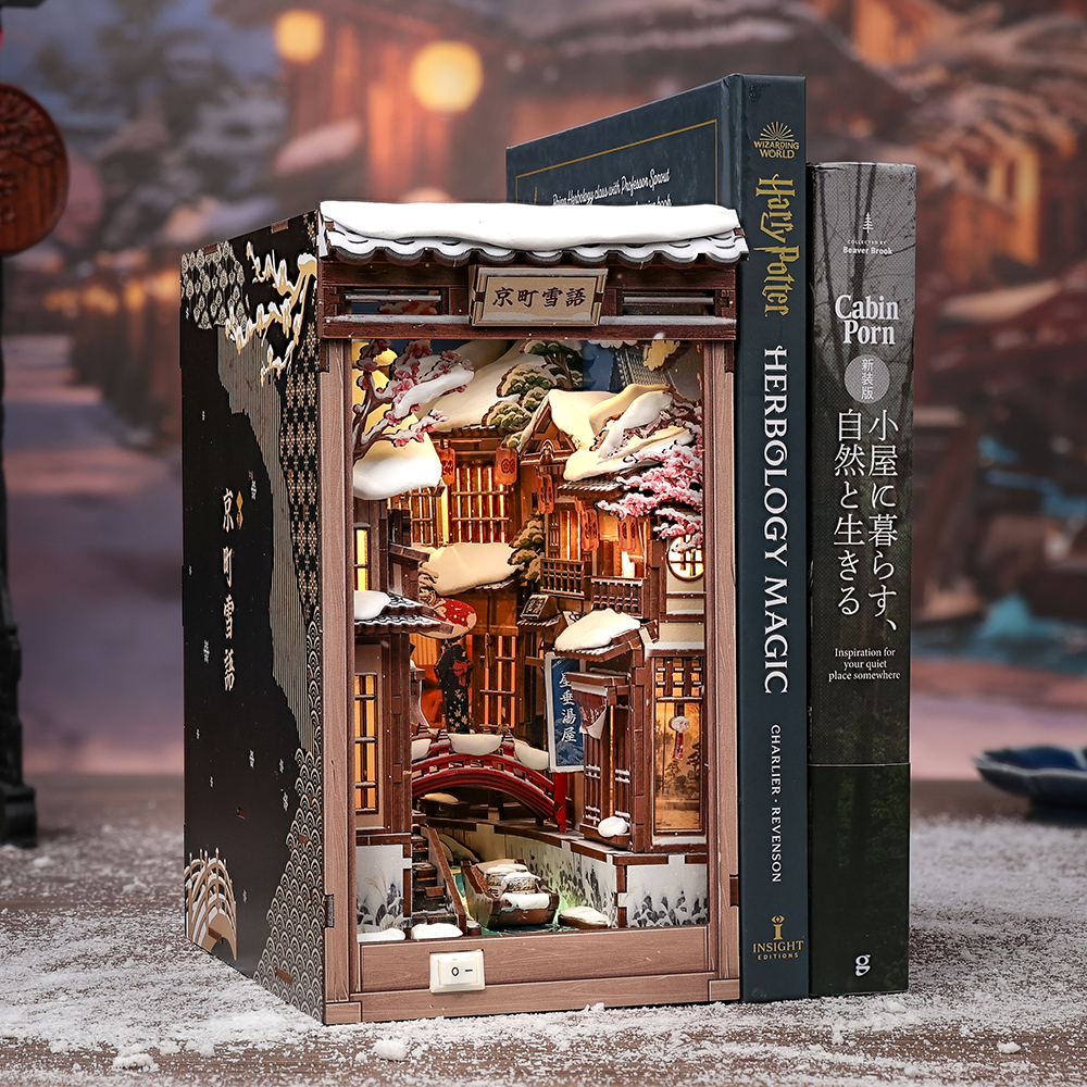 Plymagic DIY Book Nook -  Kyoto Snow Whisper