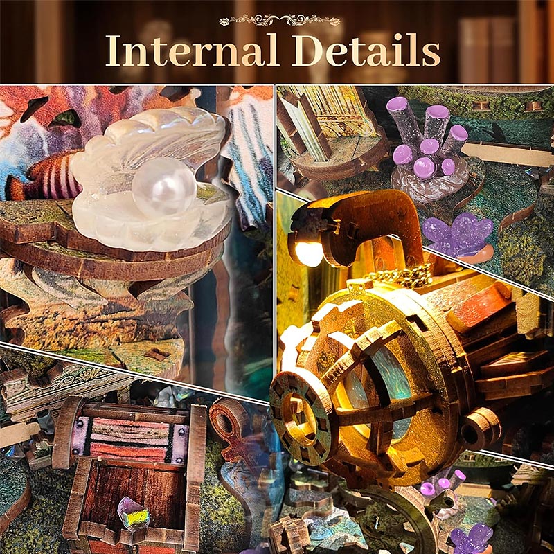 Plymagic DIY Book Nook - Explore Atlantis