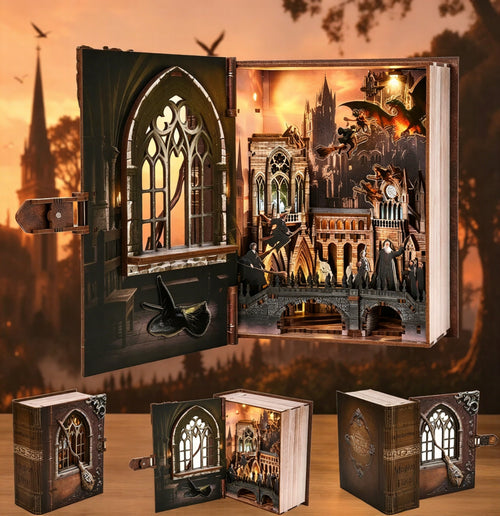 Plymagic DIY BookNook - Magical Flight