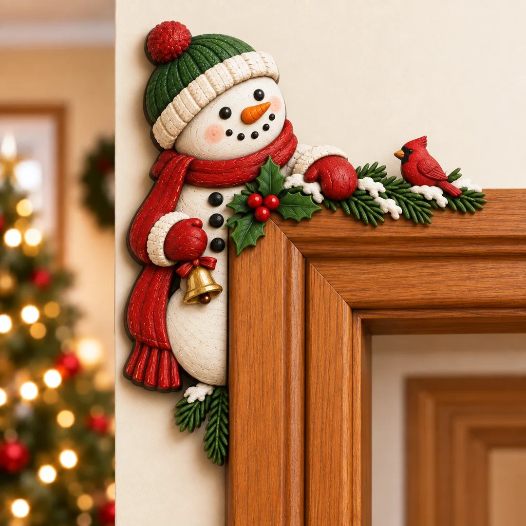 🎅Christmas Peekaboo Door Frame Corner Decor