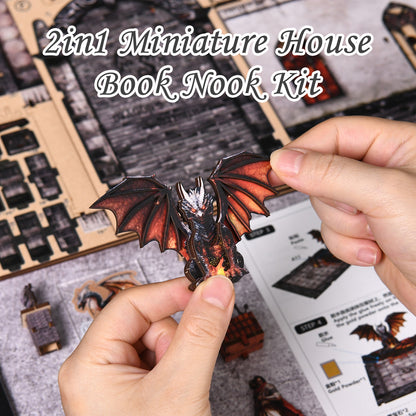 Plymagic DIY BookNook - Dragon's Lair