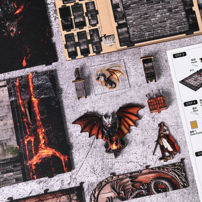 Plymagic DIY BookNook - Dragon's Lair