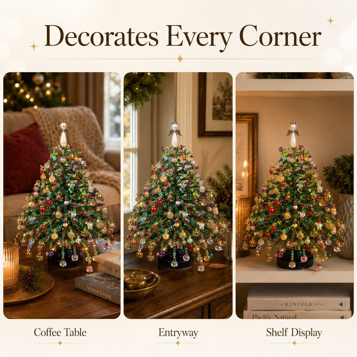 Plymagic DIY Pearl Art - Beaded Christmas Tree🎅